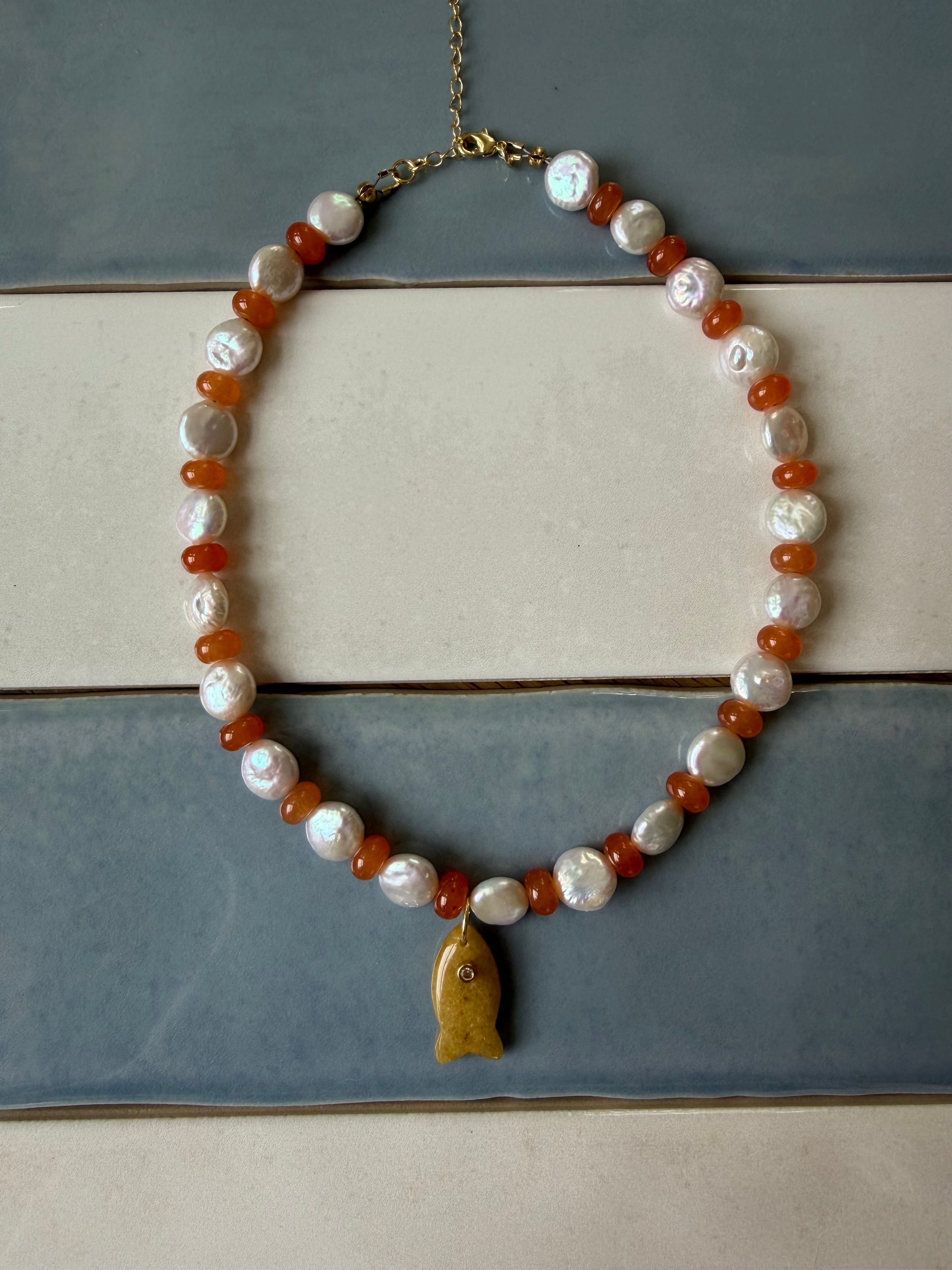 Salt Stone Necklace